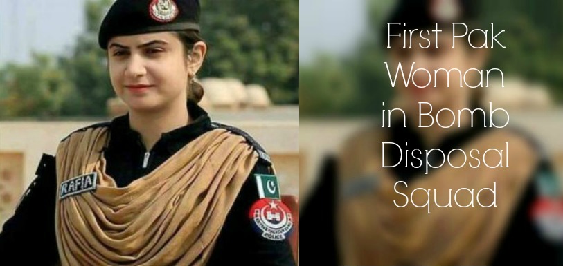 Breaking the Boundaries: First Ever Pakistani Woman in Bomb Disposal Unit