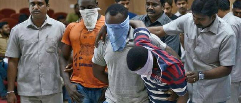 Five Nigerian Peddlers,Hyderabad ,Indian Woman Ring Leader Arrested, Nigerian Peddlers,Special Operations Team,Rachakonda police