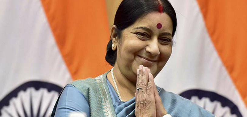 Sushma Swaraj Gives The Gift Of Life This Diwali