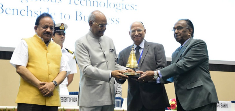 Hyderabad Company Bharat Biotech Receives National Technology Award