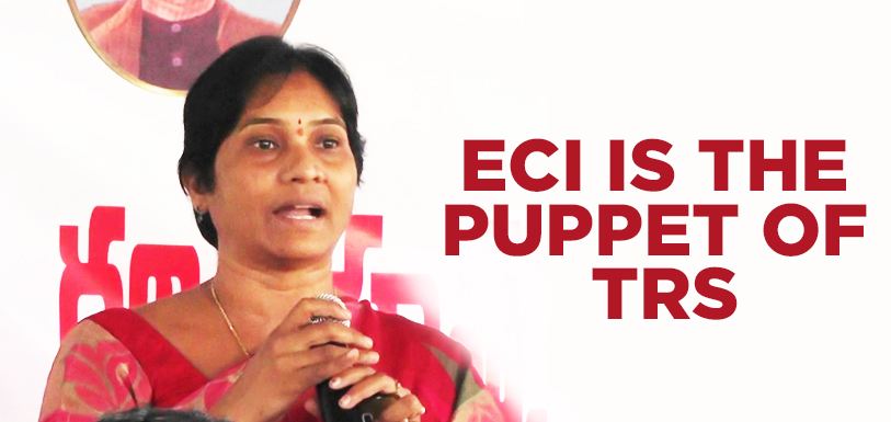 Lok Sabha Elections – TPCC Spokesperson Says ECI Is Puppet Of TRS