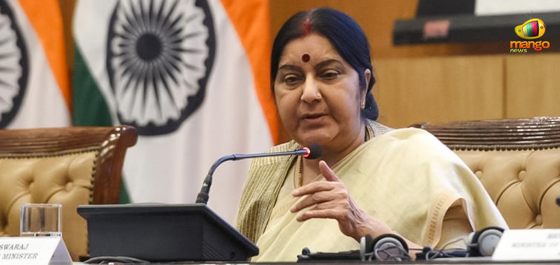 Lok Sabha Elections – Sushma Swaraj Reacts  to WB CM’s Tight Slap Comment