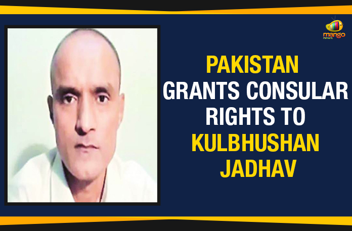 Pakistan Grants Consular Rights To Kulbhushan Jadhav