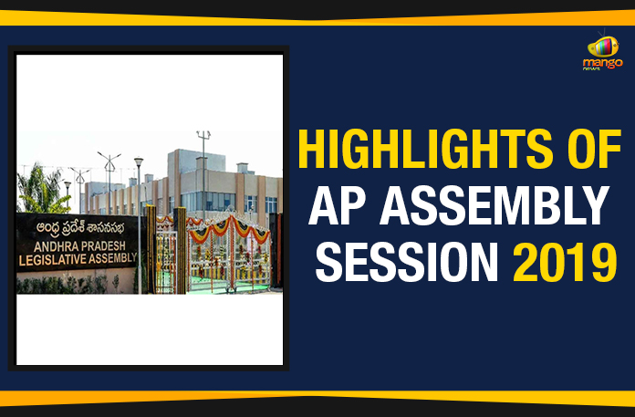 Highlights Of AP Assembly Session 2019