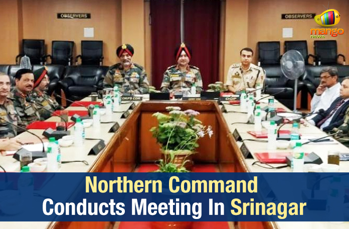 Northern Command Conducts Meeting In Srinagar