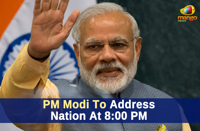 PM Modi To Address Nation At 8:00 PM