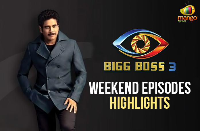Bigg Boss Telugu Season 3 Weekend Episodes Highlights