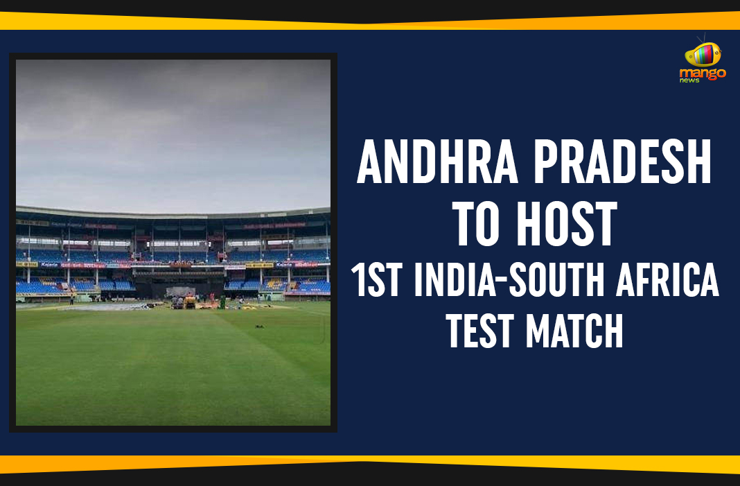 Andhra Pradesh To Host 1st India-South Africa Test Match