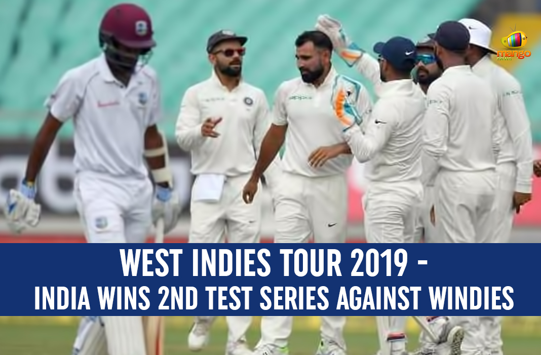 West Indies Tour 2019 – India Wins 2nd Test Series Against Windies