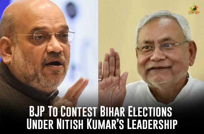 BJP To Contest Bihar Elections Under Nitish Kumar’s Leadership