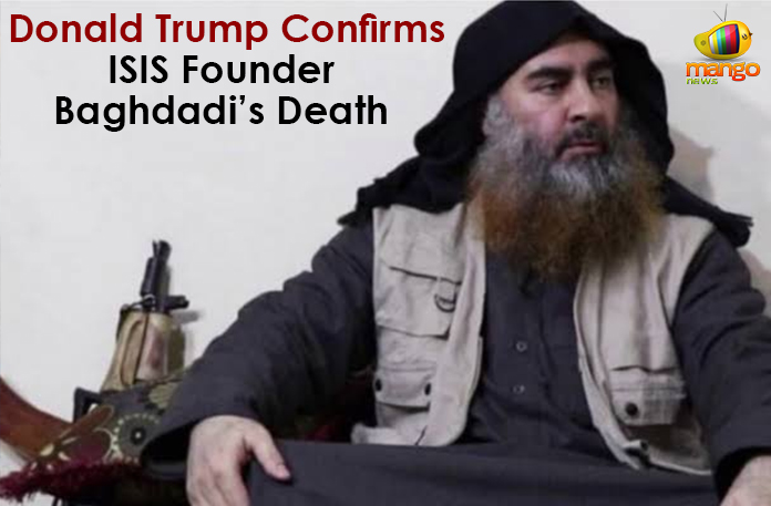 Donald Trump Confirms ISIS Founder Baghdadi’s Death