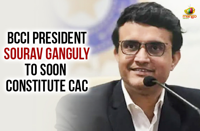 2019 Latest Sport News, 2019 Latest Sport News And Headlines, BCCI latest news, Board of Control for Cricket in India, Cricket Advisory Committee, Latest Sports News, latest sports news 2019, Mango News, sourav ganguly, Sourav Ganguly BCCI President, sports news