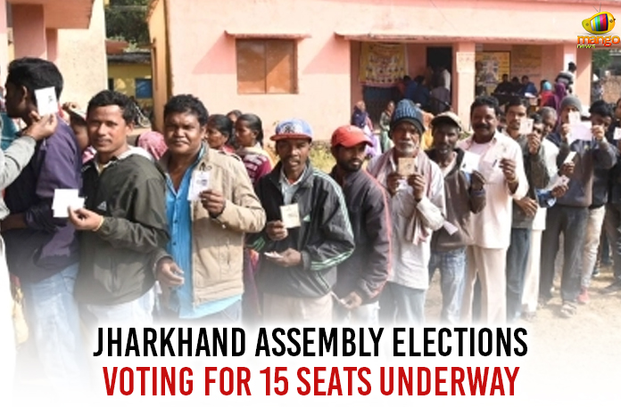 Jharkhand Assembly Elections – Voting For 15 Seats Underway