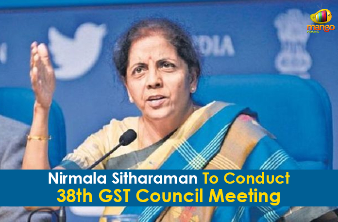 38th GST Council Meeting, Finance Minister of India, Finance Minister of India Nirmala Sitharaman, Goods and Service Tax, Latest Political Breaking News, Mango News, National News Headlines Today, national news updates 2019, National Political News 2019, Nirmala Sitharaman