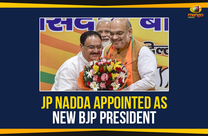 JP Nadda Appointed As New BJP President