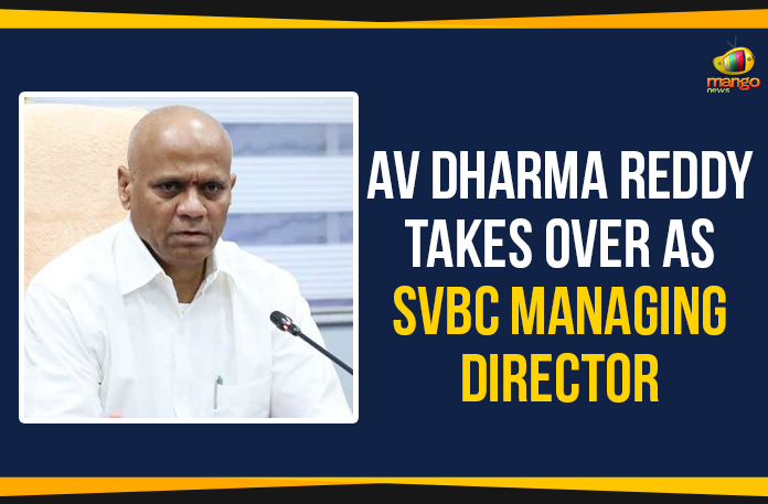 AV Dharma Reddy Takes Over As SVBC Managing Director