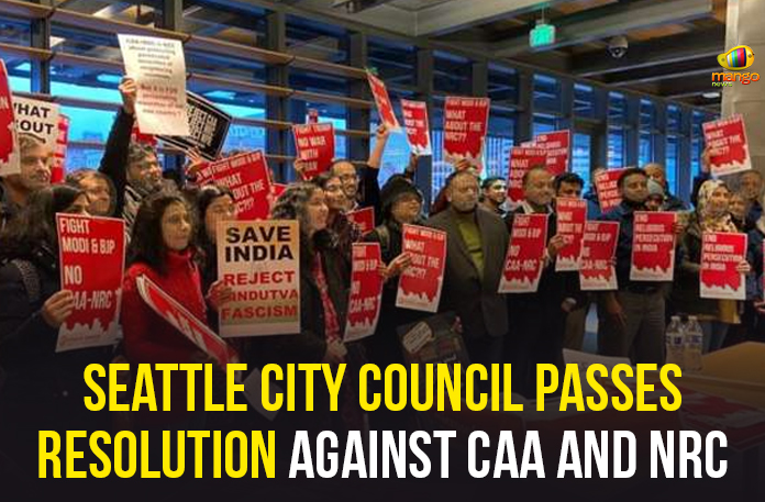 Seattle City Council Passes Resolution Against CAA And NRC