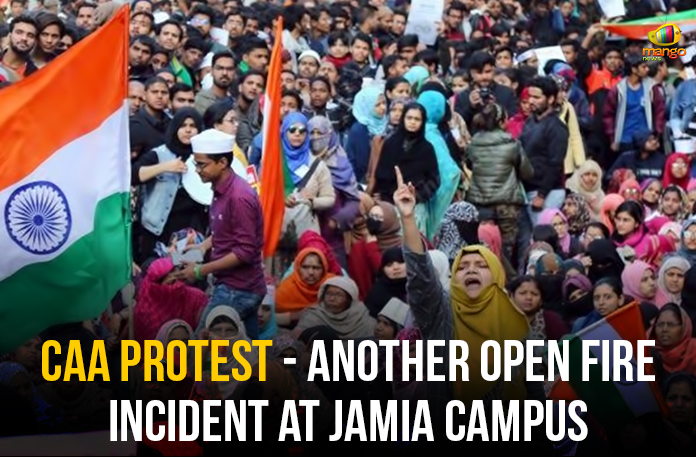 CAA Protest – Another Open Fire Incident At Jamia Campus