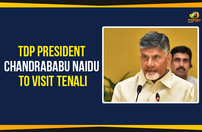 TDP President Chandrababu Naidu To Visit Tenali