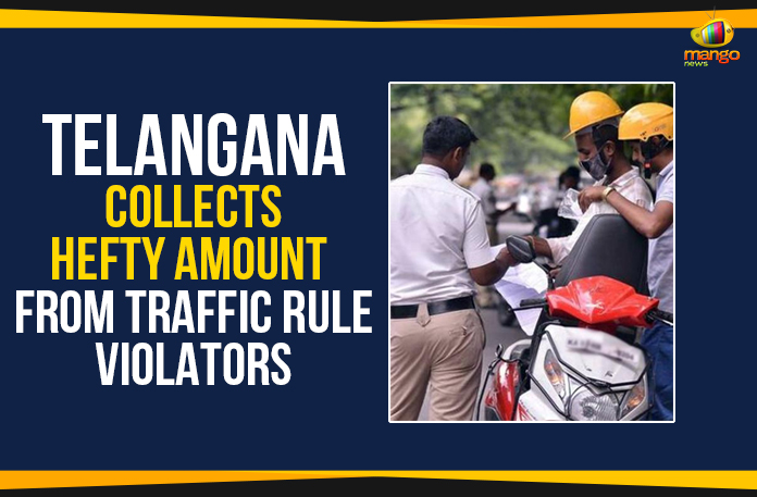 Telangana Collects Hefty Amount From Traffic Rule Violators