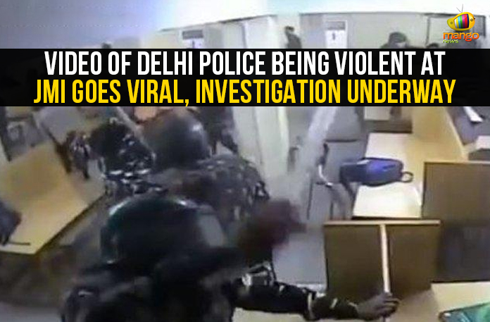 Video Of Delhi Police Being Violent At JMI Goes Viral, Investigation Underway