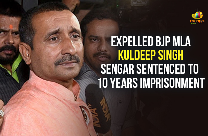 Expelled BJP MLA Kuldeep Singh Sengar Sentenced To 10 Years Imprisonment