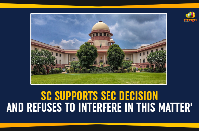 SC Supports SEC Decision And Refuses To Interfere In This Matter