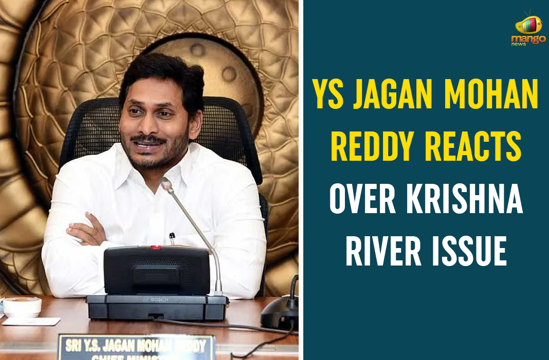 YS Jagan Mohan Reddy Reacts Over Krishna River Issue