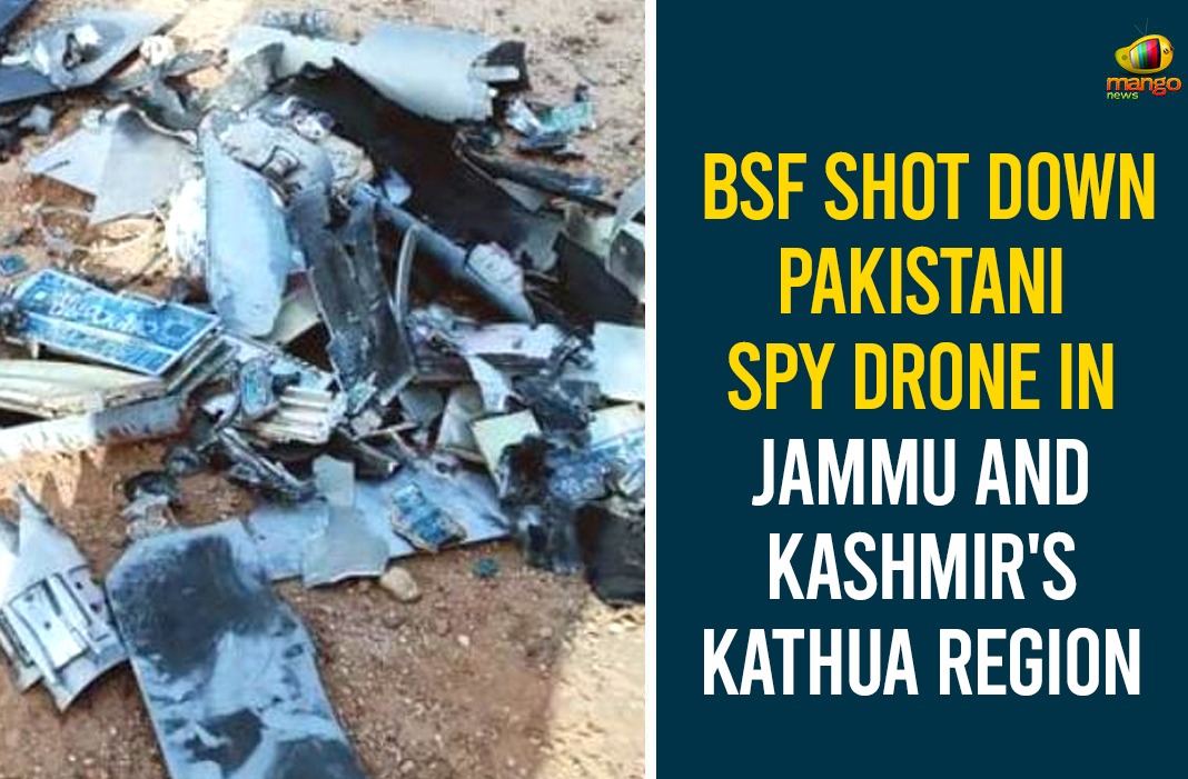 BSF Shot Down Pakistani Spy Drone In Jammu And Kashmir’s Kathua Region