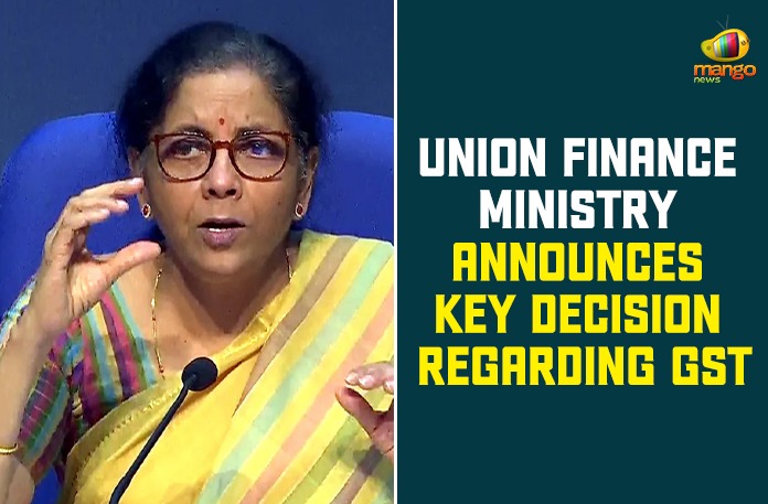 Union Finance Ministry Announces Key Decision Regarding GST