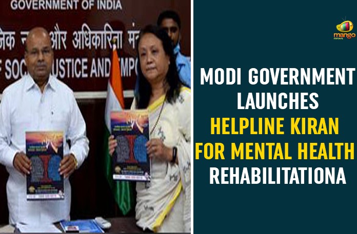 Modi Government Launches Helpline KIRAN For Mental Health Rehabilitation