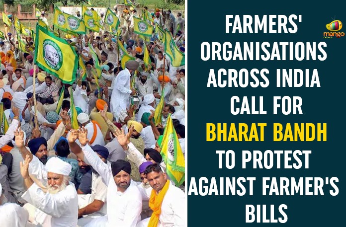 Farmers’ Organisations Across India Call For Bharat Bandh To Protest Against Farmer’s Bills
