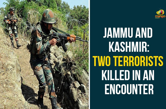 Jammu And Kashmir: Two Terrorists Killed In An Encounter