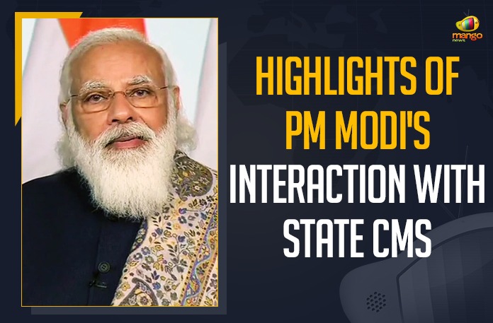Highlights Of PM Modi’s Interaction With State CMs