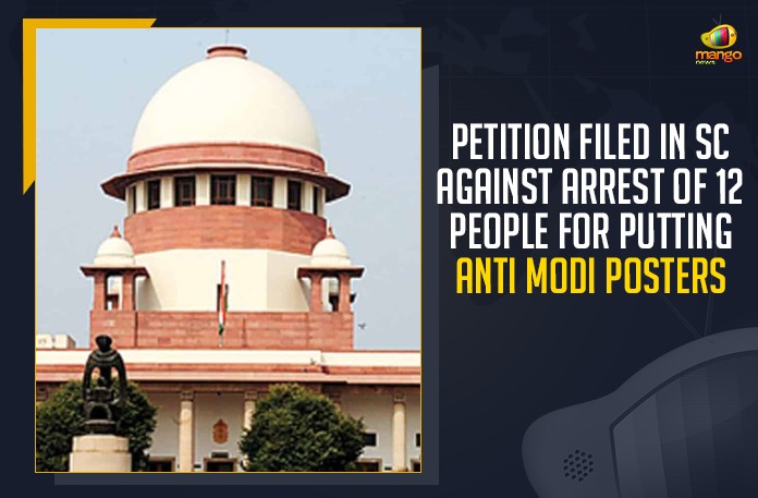 Petition Filed In SC Against Arrest Of People For Putting Anti Modi Posters
