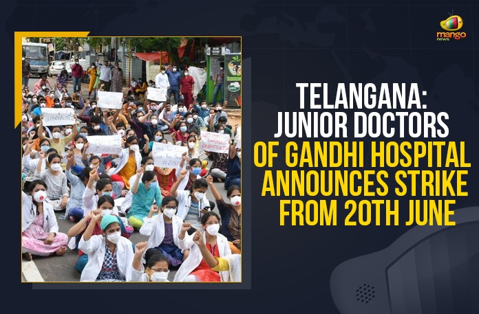 Telangana: Junior Doctors Of Gandhi Hospital Announces Strike From 20th June 