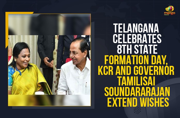 CM greet people on State Formation Day, CM KCR Greeted People in the State on the Occasion of Telangana State Formation Day, CM KCR greets people on Telangana Formation Day, KCR greets people on Telangana State Formation Day, Latest News on telangana state formation day, Mango News, telangana, Telangana CM greets people on Telangana formation day, Telangana Formation Day, Telangana Formation Day 2021, Telangana Formation Day Greetings Pour In For KCR, telangana governor, Telangana State Formation Day, Telangana State Formation Day 2021