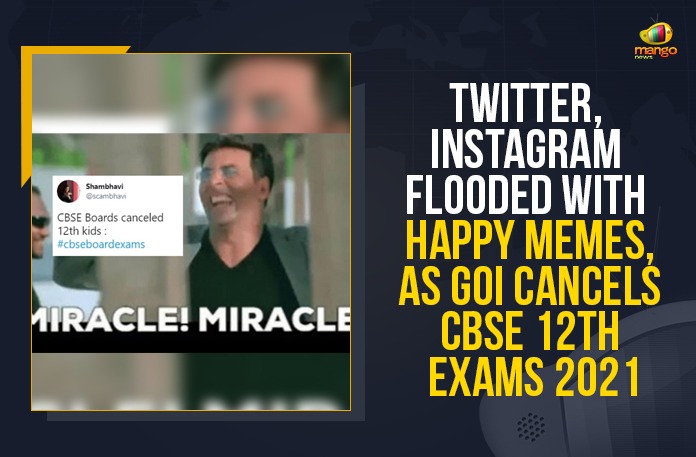 Twitter, Instagram Flooded With Happy Memes, As GoI Cancels CBSE 12th Exams 2021