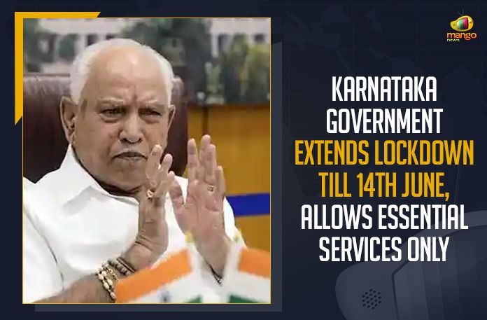 Karnataka Government Extends Lockdown Till 14th June, Allows Essential Services Only
