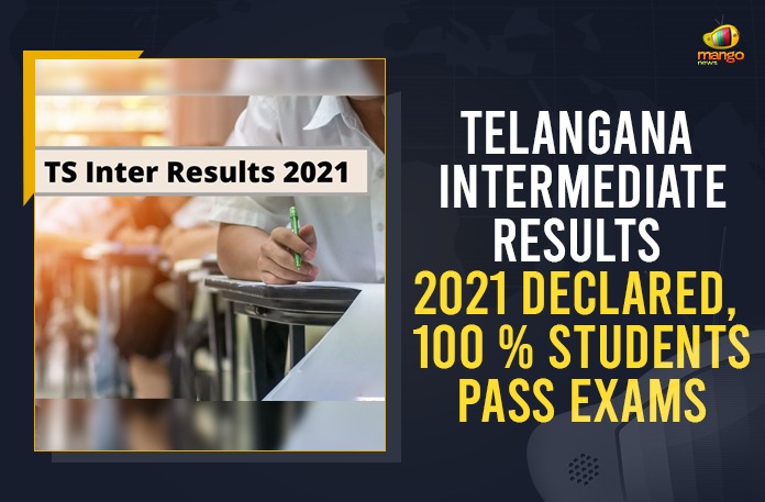 Telangana Intermediate Results 2021 Declared, 100 % Students Pass Exams
