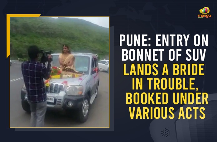 Pune: Entry On Bonnet Of SUV Lands A Bride In Trouble, Booked Under Various Acts