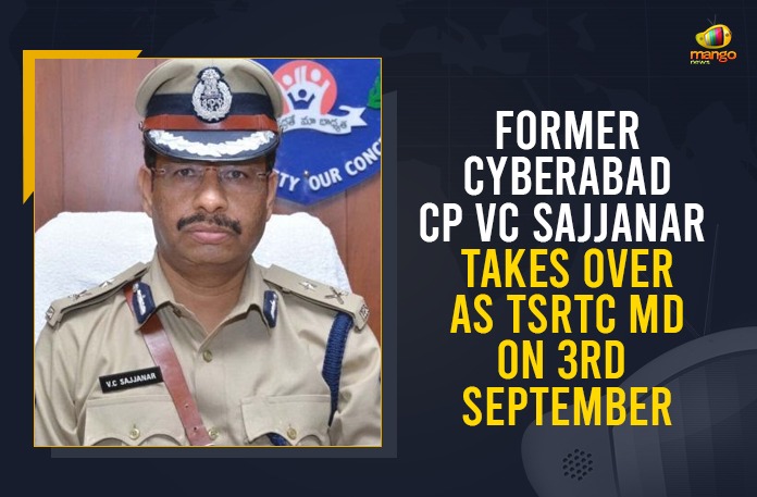 Former Cyberabad CP VC Sajjanar Takes Over As TSRTC MD On 3rd September