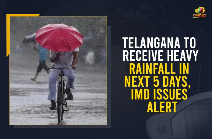 Telangana To Receive Heavy Rainfall In Next 5 Days, IMD Issues Alert