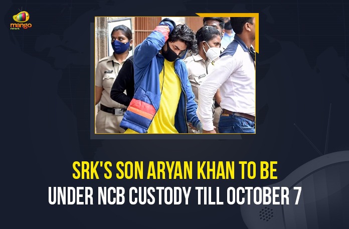 SRK’s Son Aryan Khan To Be Under NCB Custody Till October 7