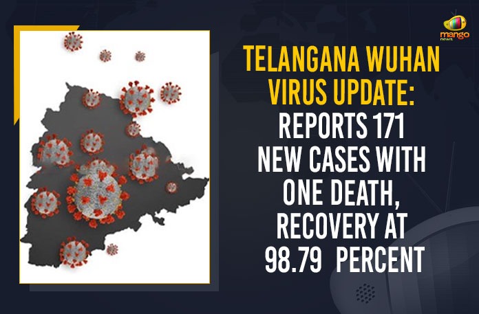 Telangana Wuhan Virus Update: Reports 171 New Cases With One Death, Recovery At 98.79 Percent