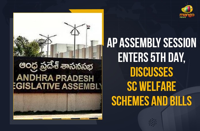 AP Assembly Session Enters 5th Day, Discusses SC Welfare Schemes And Bills 