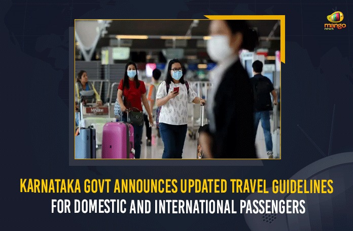 Karnataka Govt Announces Updated Travel Guidelines For Domestic And International Passengers