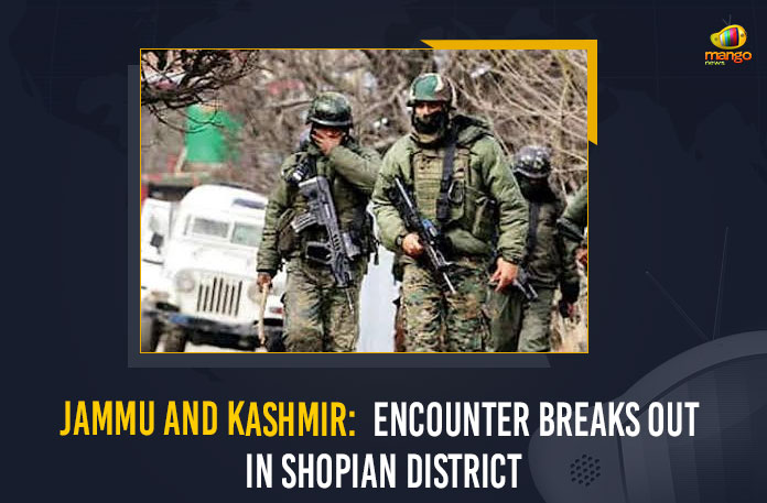 Jammu And Kashmir: Encounter Breaks Out In Shopian District