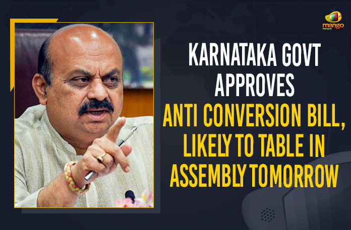 Karnataka-Govt-Approves-Anti-Conversion-Bill,-Likely-To-Table-In-Assembly-Tomorrow