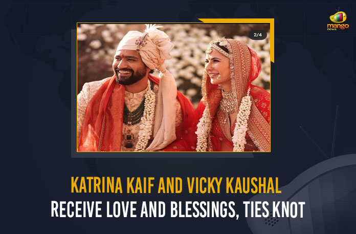 Katrina Kaif And Vicky Kaushal Receive Love And Blessings, Ties Knot